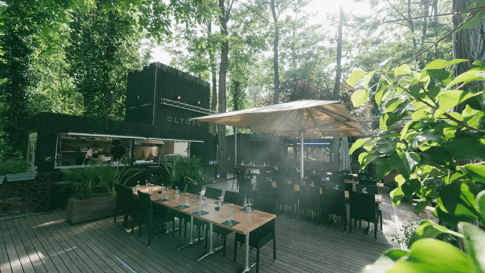 Les jardins de L'olympe restaurant